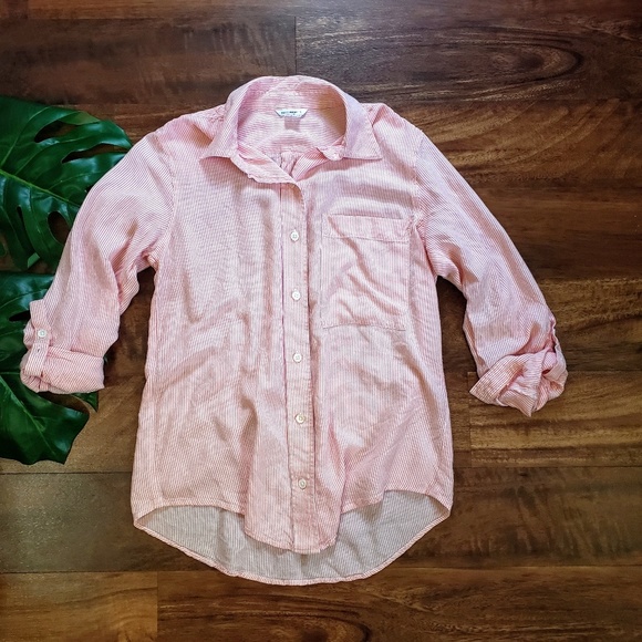 Club Monaco Tops - Club Monaco Striped Top